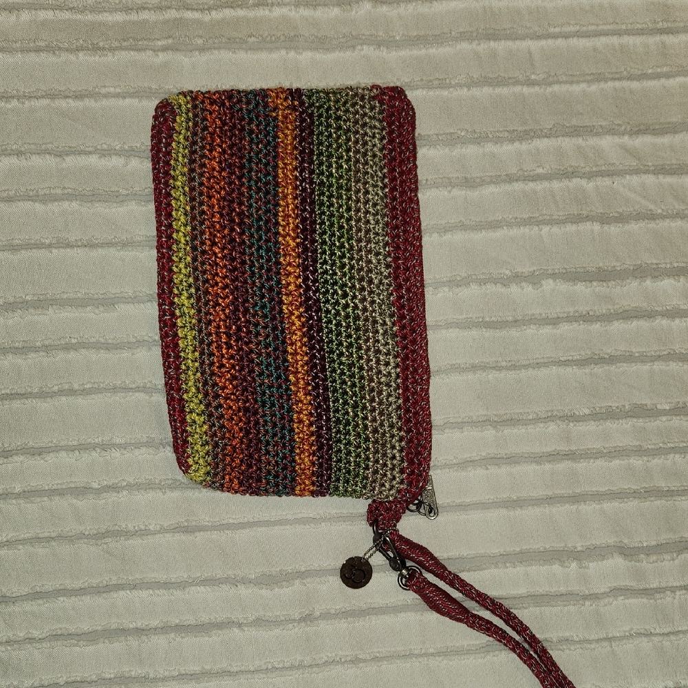 NEW Sak Knit Clutch Bag